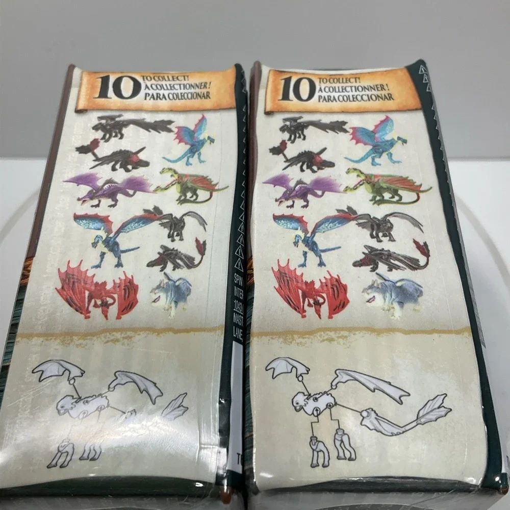 Lot Of 2: How To Train Your Dragon World of Berk Book of Dragons Blind Box Vol 1